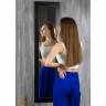 Зеркало настенное BeautyStyle 9 черный 138 см х 35 см