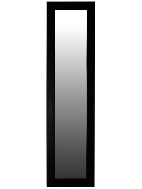Зеркало настенное BeautyStyle 9 черный 138 см х 35 см
