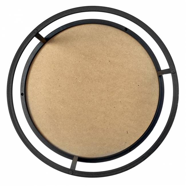 Набор кофейных столиков Tango орех чёрные ножки, 2шт