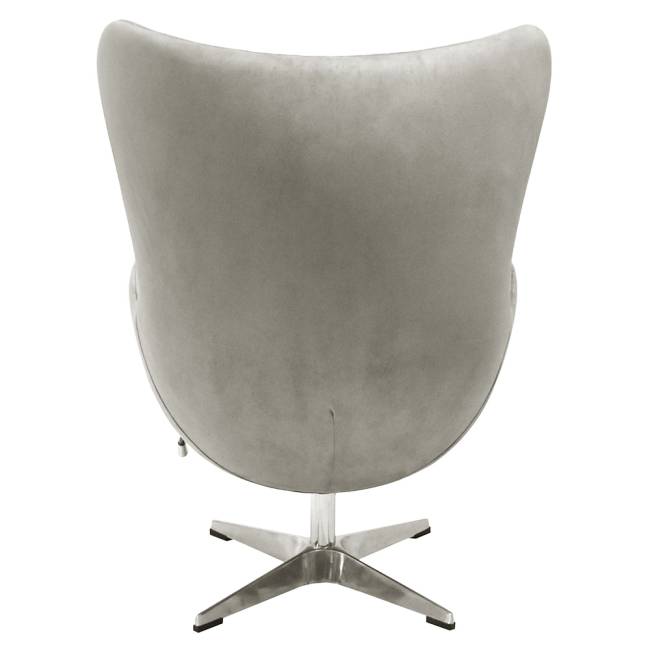 Кресло EGG STYLE CHAIR латте, искусственная замша Кресло EGG STYLE CHAIR латте, искусственная замша