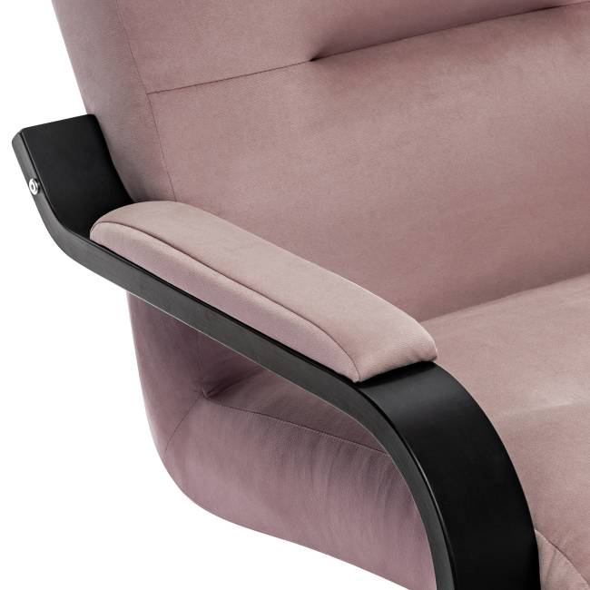 Кресло Leset Оскар Венге V11 сиреневый