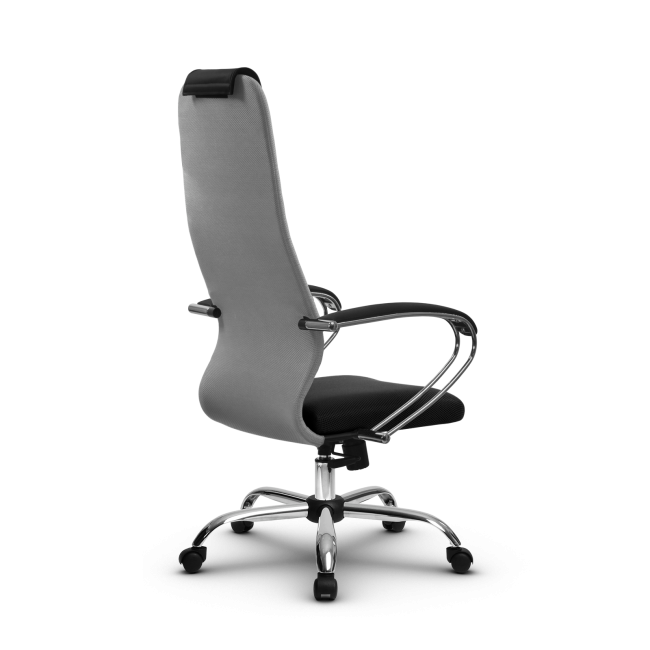 Кресло SU-B-10/подл.131/осн.003, светло-серый