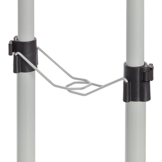 Вешалка JET металл, пластик, 86*44*166 см, черный/светло-серый/хром черный/светло-серый/хром металл, пластик