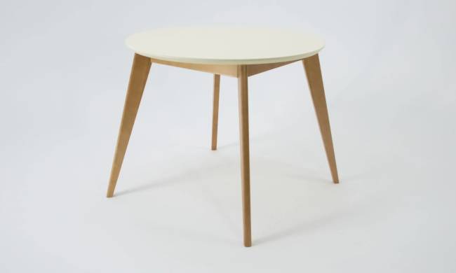 Стол Сканди К 90 натур/слоновая кость со стульями Ингольф слоновая кость Стол Сканди К 90 натур/слоновая кость со стульями Ингольф слоновая кость