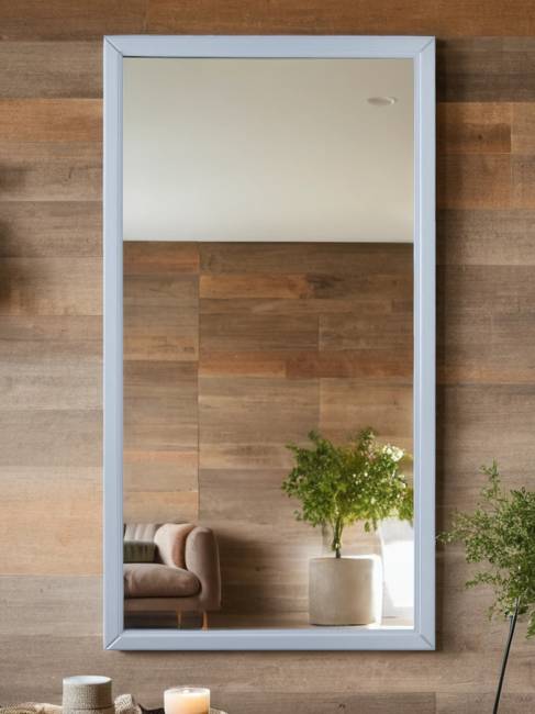 Зеркало настенное Артемида серый 77 см х 46, 5 см