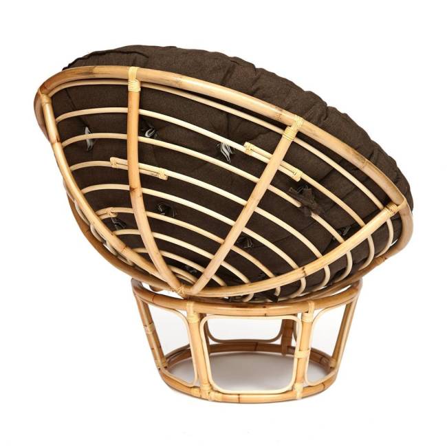Кресло PAPASAN ECO/ПАПАСАН ЭКО P115-1/SP STD /c подушкой, ремешками/ диаметр подушки 125 см, 115x101x92 см, Natural (натуральный), ткань Коричневый, 3М7-147 Natural (натуральный) Кресло PAPASAN ECO/ПАПАСАН ЭКО P115-1/SP STD /c подушкой, ремешками/ диаметр подушки 125 см, 115x101x92 см, Natural (натуральный), ткань Коричневый, 3М7-147 Natural (натуральный)