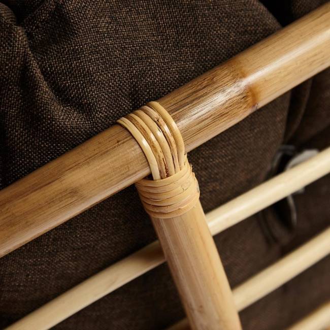 Кресло PAPASAN ECO/ПАПАСАН ЭКО P115-1/SP STD /c подушкой, ремешками/ диаметр подушки 125 см, 115x101x92 см, Natural (натуральный), ткань Коричневый, 3М7-147 Natural (натуральный) Кресло PAPASAN ECO/ПАПАСАН ЭКО P115-1/SP STD /c подушкой, ремешками/ диаметр подушки 125 см, 115x101x92 см, Natural (натуральный), ткань Коричневый, 3М7-147 Natural (натуральный)