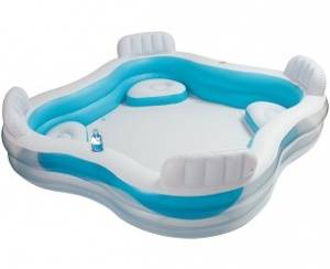 Детский надувной бассейн 229х229х66см "Семейный" 990л, от 3 лет