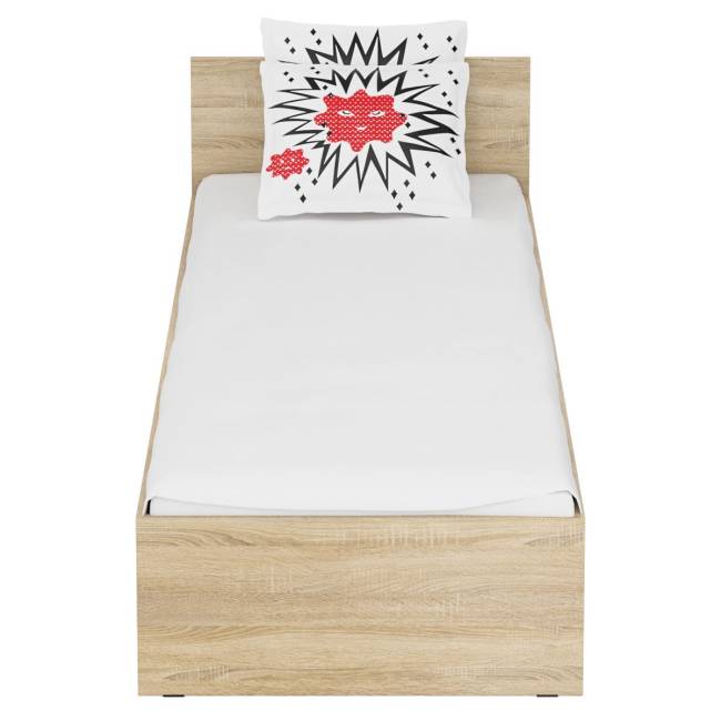 Кровать Стандарт 0800 цвет дуб сонома