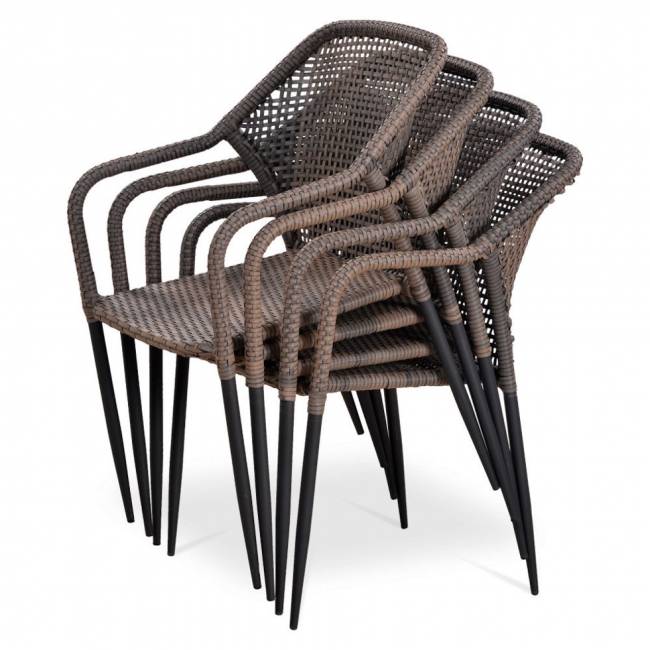 Стул из искусственного ротанга Y35G