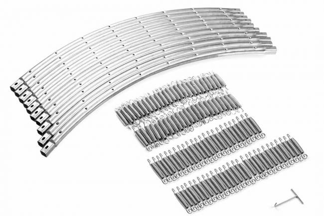 Батут "Atlas Sport 435 см (14ft)", с внутренней сеткой и лестницей GREEN Батут "Atlas Sport 435 см (14ft)", с внутренней сеткой и лестницей GREEN