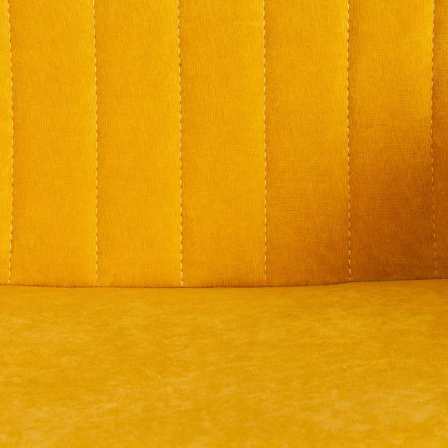 Кресло DUBLIN велюр Clermon, горчичный, 170 горчичный велюр Clermon