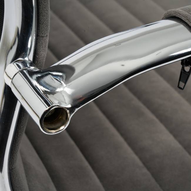 Кресло Urban-Low/Урбан-Лоу флок, серый, 29 серый флок