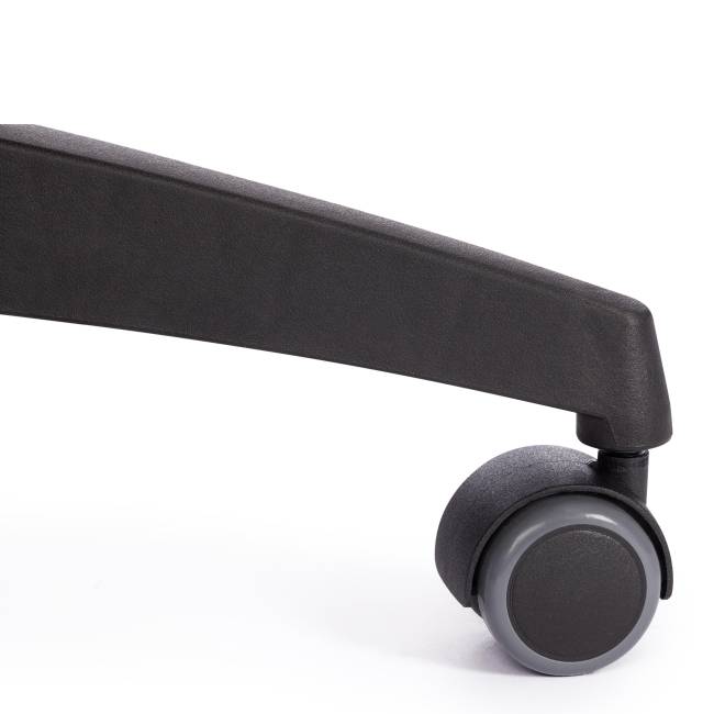 Кресло STAFF флок/ткань, серый, 29/W-12