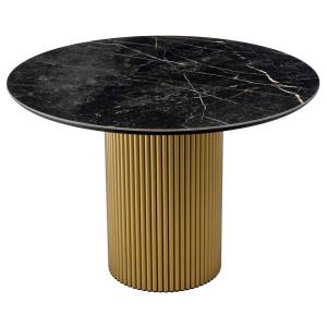 Стол Aura D110, керамогранит Wacom мрамор