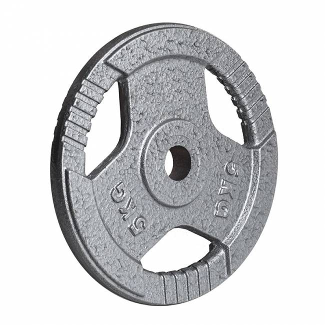 Диск металлический для гантели "Atlas Sport HAMMERTONE", 5 кг, (посад. диаметр 30 мм)