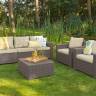 Диван Калифорния 3-х местный (California 2 Sofa), капучино