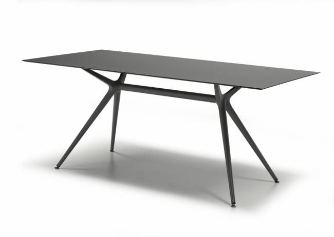 Подстолье металлическое двойное Metropolis L графит 1060х620х740 мм