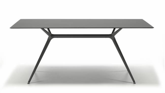 Подстолье металлическое двойное Metropolis L графит 1060х620х740 мм