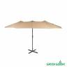 Зонт садовый Green Glade 4333 светло-коричневый с крестовиной Зонт садовый Green Glade 4333 светло-коричневый с крестовиной