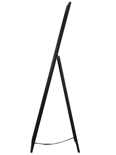 Зеркало напольное BeautyStyle 8 черный 138 см х 35 см