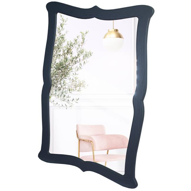 Зеркало навесное Берже 23 серый графит 97 см х 67 см Зеркало навесное Берже 23 серый графит 97 см х 67 см