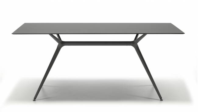 Подстолье металлическое двойное Metropolis L графит 1200х620х740 мм