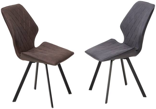 Стул РАФАЭЛЬ, цвет Style-22 Темно-серый, ткань под нубук / черный каркас М-City Стул РАФАЭЛЬ, цвет Style-22 Темно-серый, ткань под нубук / черный каркас М-City