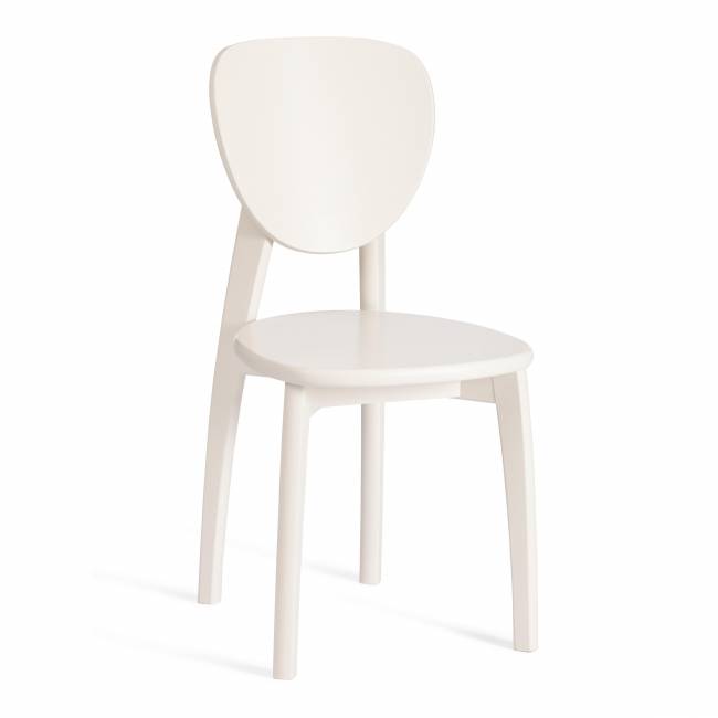 Стул DIAMANTE жесткое сидение бук, 42 х 42 х 85 см, ivory white (Комплект из 2 шт.) ivory white бук