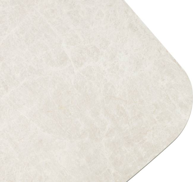 Стол ASTRID 200 TL-102 Бежевый мрамор, испанская керамика / Шоколадное золото каркас, ®DISAUR