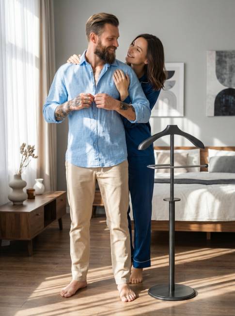 Вешалка костюмная В 25Н венге