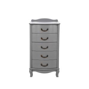 Комод Leset "Джульетта" узкий (5 ящ.) Серый ясень Комод Leset "Джульетта" узкий (5 ящ.) Серый ясень