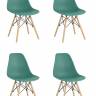 Стул Eames Style DSW серо-зеленый x4