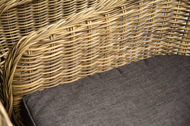 "Равенна" плетеное кресло из искусственного ротанга, цвет соломенный "Равенна" плетеное кресло из искусственного ротанга, цвет соломенный