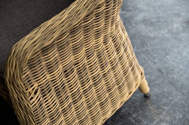 "Равенна" плетеное кресло из искусственного ротанга, цвет соломенный "Равенна" плетеное кресло из искусственного ротанга, цвет соломенный