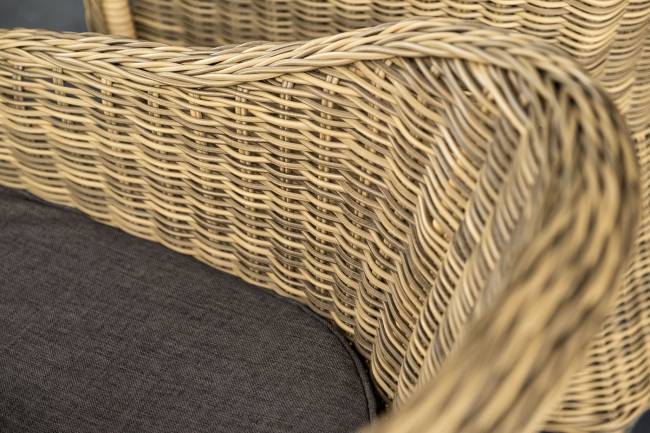 "Равенна" плетеное кресло из искусственного ротанга, цвет соломенный "Равенна" плетеное кресло из искусственного ротанга, цвет соломенный