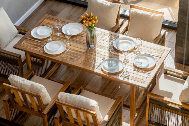 Обеденный комплект GRAND MICHELLE оливковый Обеденный комплект GRAND MICHELLE оливковый