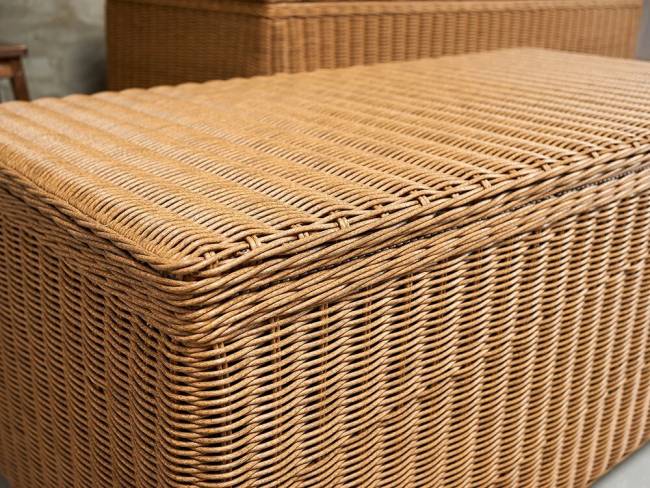 Набор из 2-х сундуков "KARL (140 и 120)", соломенный