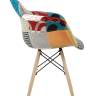 Кресло Eames DSW пэчворк