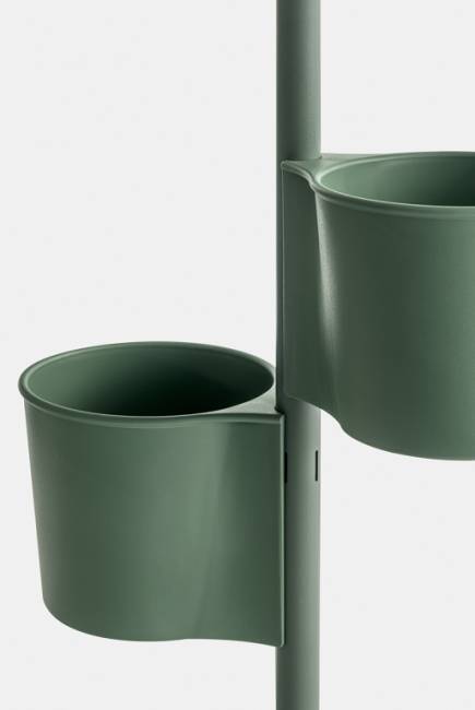 Кашпо пластиковое Hevea белый 1335х530х1750 мм