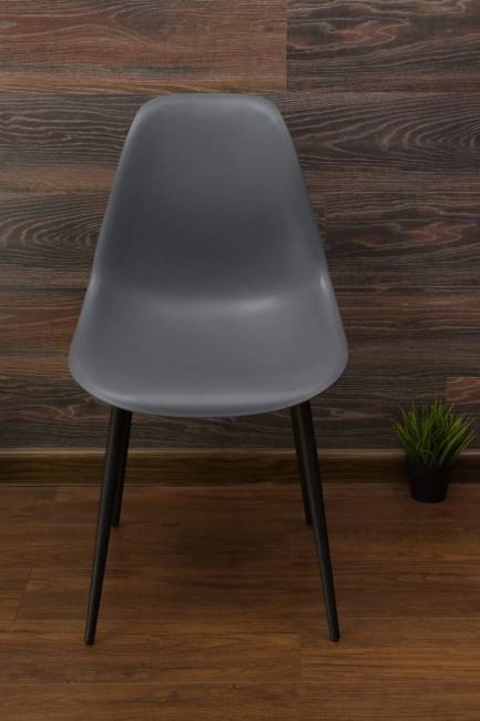 Стул Туссе чёрный /серый