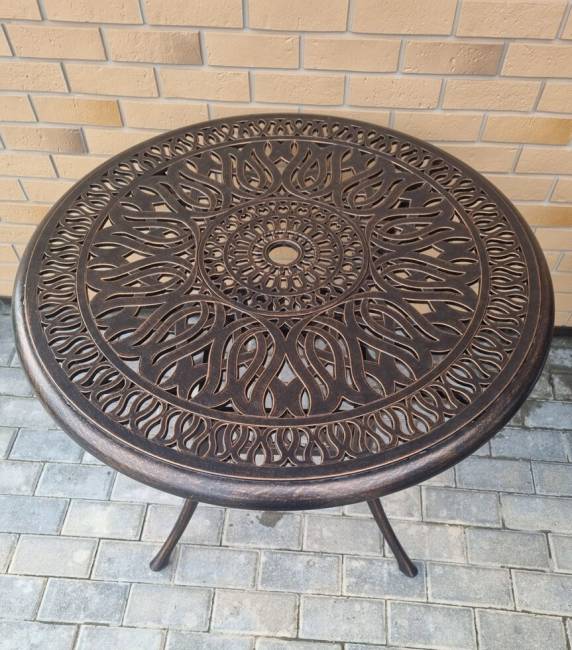 Мебель из металла Palermo 4 с круглым столом