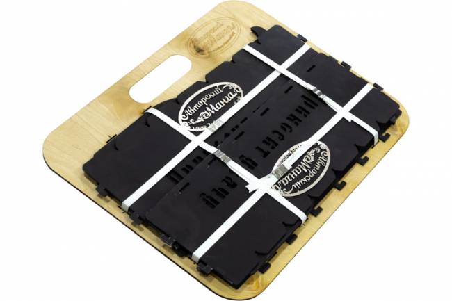 Мангал разборный "Золотой бык", сталь AISI304, 3мм Мангал разборный "Золотой бык", сталь AISI304, 3мм