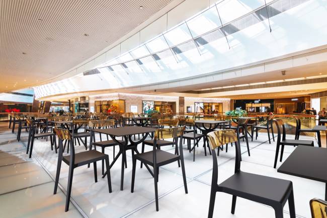 Подстолье пластиковое Air Legs Small черный 580х580х725 мм