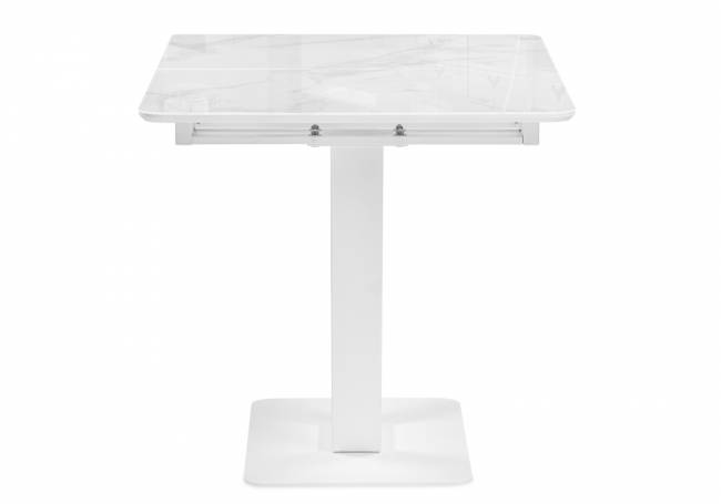 на тумбе Бугун 120х80х77 белый мрамор / белый