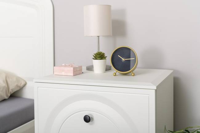 Тумба прикроватная Валенсия 13.291 цвет белый шагрень