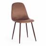 Стул Бриз/Breeze (мод.4724)/1 шт. в упаковке велюр/металл, 44х53х87см, коричневый (HLR11)/орех коричневый Велюр/металл Стул Бриз/Breeze (мод.4724)/1 шт. в упаковке велюр/металл, 44х53х87см, коричневый (HLR11)/орех коричневый Велюр/металл