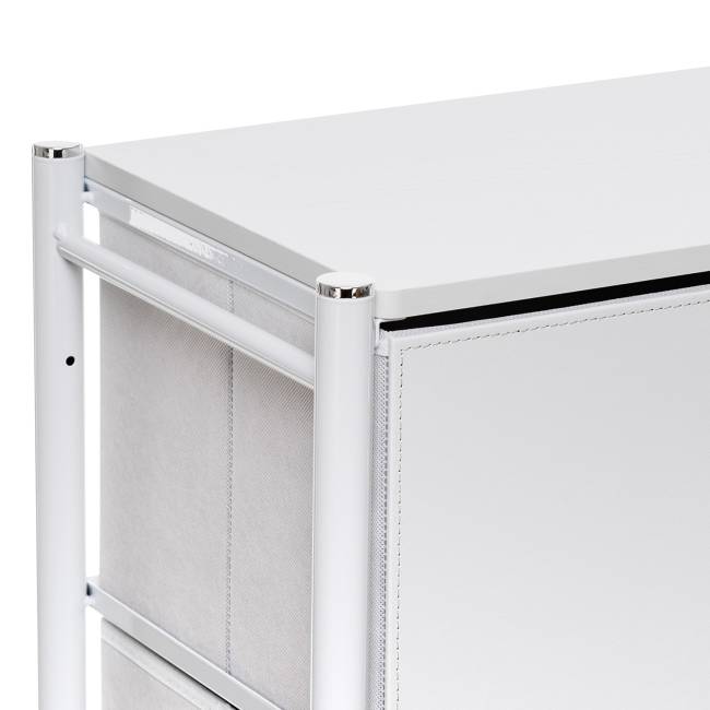 Комод Leset Нирита/Хайди, 9 ящиков, Белый Белый Белый