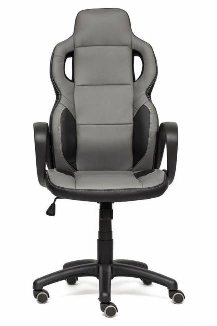 Кресло офисное «Scooter» (Черная+серая искусств. кожа)