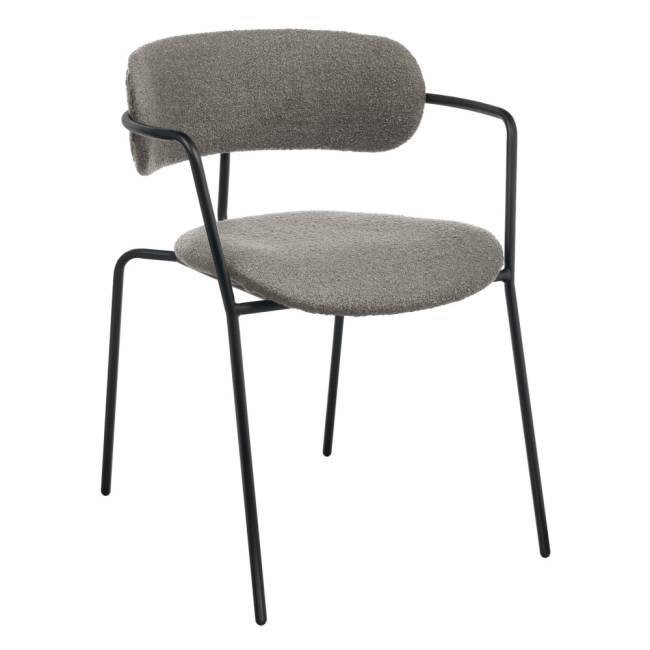 Стул Ant букле серый Стул Ant букле серый